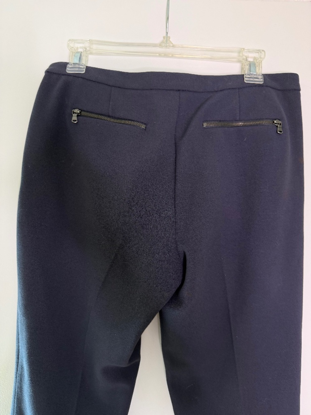 J.Crew Navy Cropped Ankle Pants Women's Size 6 Tailored Slim Career Office